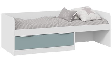 Кроватка Марли Тип 1 (Белый/Серо-голубой) в Калуге