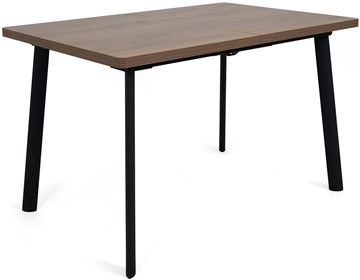 Мини-стол на кухню Дали-1L(ноги черные, дуб табако) в Калуге