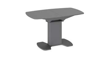 Стол со стеклянной столешницей Портофино (СМ(ТД)-105.02.11(1)), цвет Серое/Стекло серое матовое LUX в Калуге