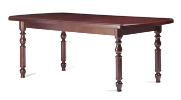 Деревянный кухонный стол 2,0(3,0)х1,1 на четырех ножках, (нестандартная покраска) в Калуге