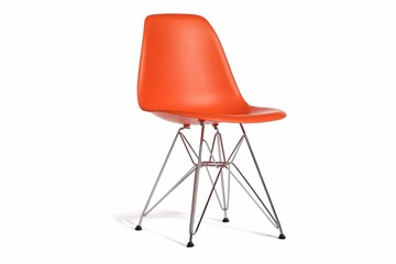Обеденный стул derstuhl DSL 110 Chrom (оранжевый) в Калуге