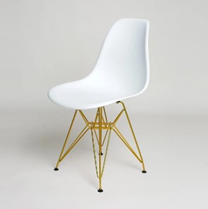 Обеденный стул derstuhl DSL 110 Gold (белый) в Калуге