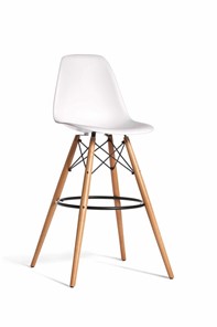 Барный стул derstuhl DSL 110 Wood bar (белый) в Калуге