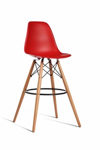 Барный стул derstuhl DSL 110 Wood bar (красный) в Калуге