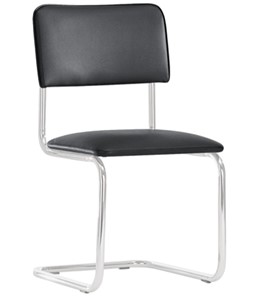 Офисный стул Sylwia chrome P100, кож/зам V4 в Калуге