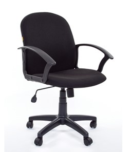 Кресло офисное CHAIRMAN 681 Ткань C-3 черное в Калуге