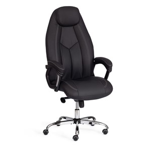 Офисное кресло BOSS Lux, кож/зам, черный, арт.21151 в Калуге