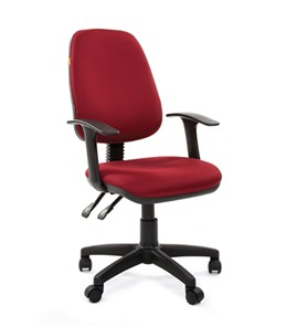 Офисное кресло CHAIRMAN 661 Ткань стандарт 15-11 красная в Калуге