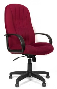 Кресло офисное CHAIRMAN 685, ткань TW 13, цвет бордо в Калуге