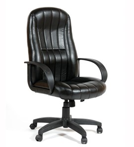 Офисное кресло CHAIRMAN 685, экокожа, цвет черный в Калуге