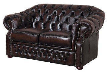 Прямой диван В-128 (2-х местный) brown в Калуге