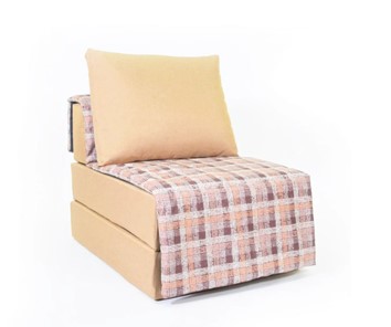 Бескаркасное кресло-кровать Харви, песочный-квадро беж в Калуге