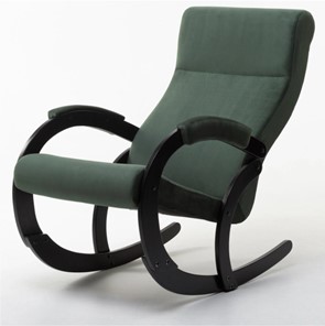 Кресло-качалка Корсика, ткань Amigo Green 34-Т-AG в Калуге