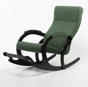Кресло-качалка в гостиную Марсель, ткань Amigo Green 33-Т-AG в Калуге