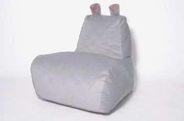 Кресло-мешок Бегемот серый в Калуге
