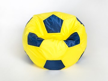 Кресло-мешок Мяч малый, желто-синий в Калуге