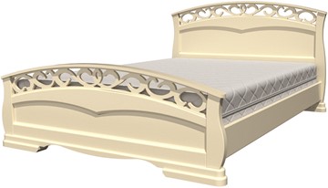 Кровать полуторная Грация-1 (слоновая кость) 140х200 в Калуге