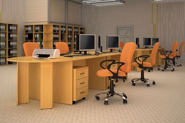 Офисный набор мебели Классик рабочее место для опенспэйса (фрифло) в Калуге