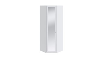 Угловой шкаф Ривьера с зеркалом СМ 241.23.003 (Белый) в Калуге