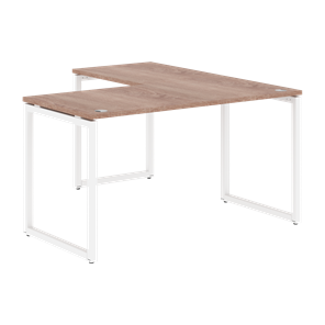 Письменный стол угловой левый XTEN-Q Дуб-сонома- белый XQCT 1415 (L) (1400х1500х750) в Калуге