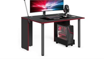 Компьютерный стол SKILLL SSTG 1385.1 , (1360x850x750), Антрацит/ Красный в Калуге