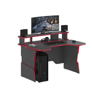 Компьютерный стол SKILLL STG 1390,  Антрацит/ Красный в Калуге