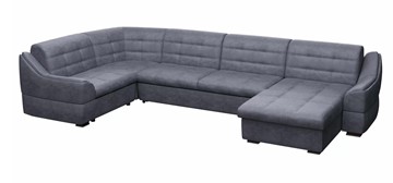 Большой диван с оттоманкой и креслом Антарес 1 ПДУ New в Калуге