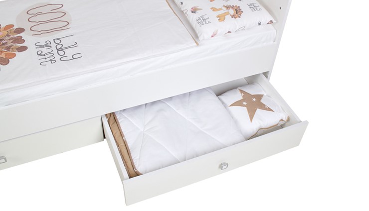Кровать детская Фея 1100 Белый в Калуге - изображение 10