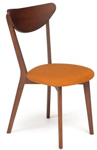 Кухонный стул MAXI (Макси), бук/ткань 86x48,5x54,5 Оранжевый/коричневый арт.19591 в Калуге