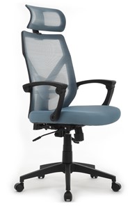 Компьютерное кресло Design OLIVER W-203 AC, Синий в Калуге - предосмотр