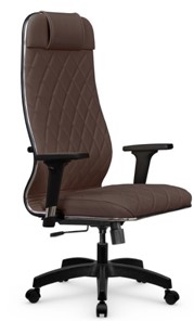 Офисное кресло Мetta L 1m 40M/2D Infinity Easy Clean (MPES) топган, нижняя часть 17831 темно-коричневый в Калуге