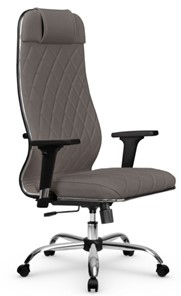 Офисное кресло Мetta L 1m 40M/2D Infinity Easy Clean (MPES) топган, нижняя часть 17833 серый в Калуге