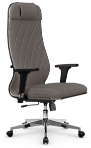Офисное кресло Мetta L 1m 40M/2D Infinity Easy Clean (MPES) топган, нижняя часть 17834 серый в Калуге