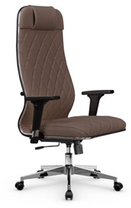 Офисное кресло Мetta L 1m 40M/2D Infinity Easy Clean (MPES) топган, нижняя часть 17834 светло-коричневый в Калуге