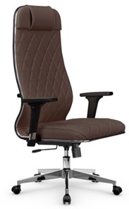 Офисное кресло Мetta L 1m 40M/2D Infinity Easy Clean (MPES) топган, нижняя часть 17834 темно-коричневый в Калуге