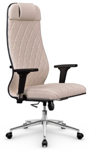 Офисное кресло Мetta L 1m 40M/2D Infinity Easy Clean (MPES) топган OMS, нижняя часть 17853 светло-бежевый в Калуге