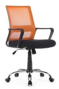 Кресло компьютерное RCH 1029MB, черный/оранжевый в Калуге
