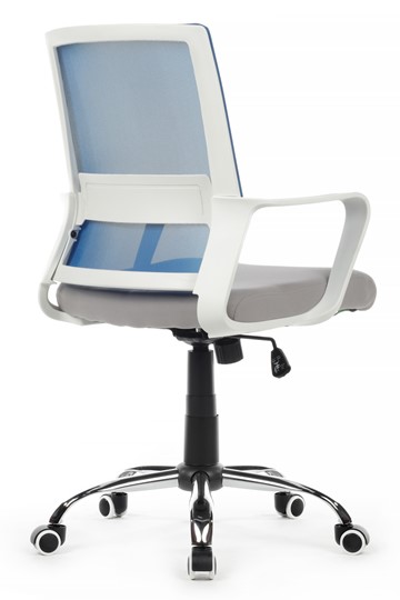 Кресло RCH 1029MW, серый/синий в Калуге - изображение 3
