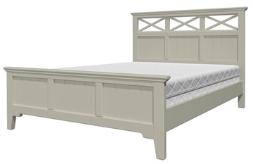 Кровать спальная Грация-5 с фисташковым карнизом (Фисташковый) 160х200 в Калуге