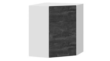 Кухонный угловой шкаф Детройт 1В6У (Белый/Угольный Камень) в Калуге