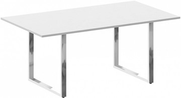 Конференц-стол Metal system direct БО.ПРГ-180 Белый в Калуге