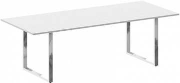 Конференц-стол Metal system direct БО.ПРГ-240 Белый в Калуге